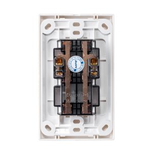 Ổ cắm ba 2 chấu đế liền A20US3N MPE - Thiết bị điện Mai Linh Electric