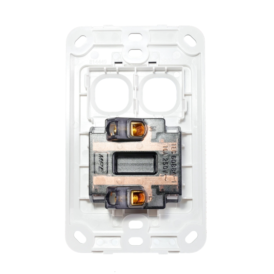 Ổ cắm đôi 2 chấu 16A và 2 lỗ A20US2XXN MPE - Thiết bị điện Mai Linh Electric
