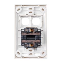 Ổ cắm đôi 2 chấu 16A và 2 lỗ A20US2XXN MPE - Thiết bị điện Mai Linh Electric