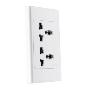 Ổ cắm đôi đa năng đế liền A20UESM2N MPE - Thiết bị điện Mai Linh Electric