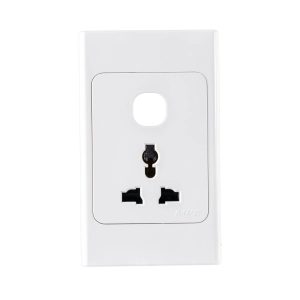 Ổ cắm đơn đa năng 16A và 1 lỗ mã A20USMXN MPE - Thiết bị điện Mai Linh Electric