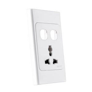 Ổ cắm đơn đa năng 16A và 2 lỗ mã A20USMXXN MPE - Thiết bị điện Mai Linh Electric